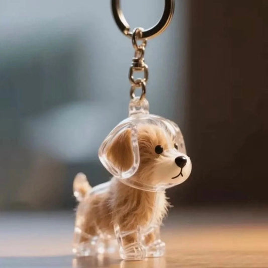 Pet Hair Keepsake Keychain – Fur Memory Accessory