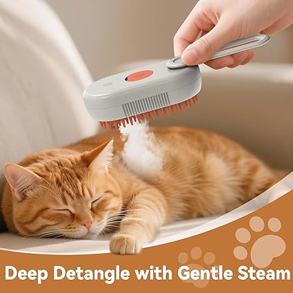 SteamBrush™ – Instant Grooming & Detangling Spray Brush