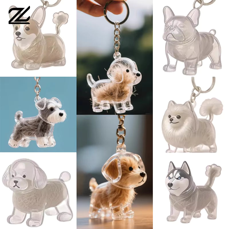 FurKeep™ – Pet Hair Keepsake Keychain