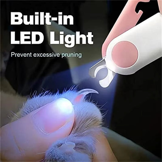 LED Pet Nail Clipper (Safe & Precise Trimming)