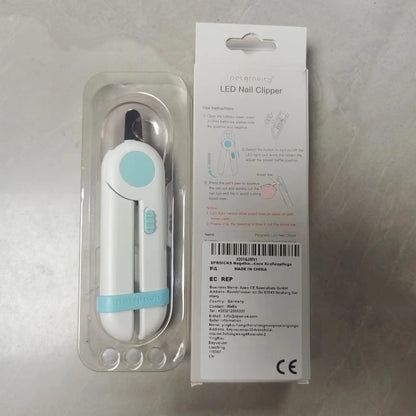 LED Pet Nail Clipper (Safe & Precise Trimming)