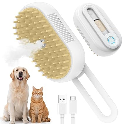 SteamBrush™ – Instant Grooming & Detangling Spray Brush