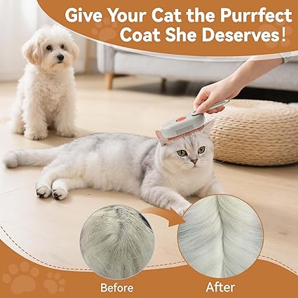 SteamBrush™ – Instant Grooming & Detangling Spray Brush