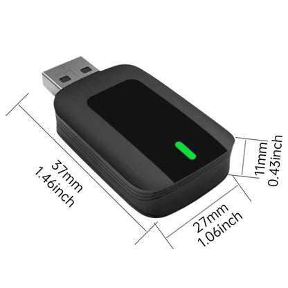 Wireless CarPlay & Android Auto Adapter – Plug & Play USB