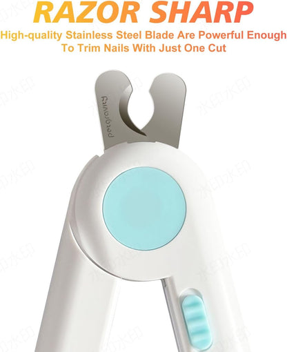 LED Pet Nail Clipper – Safe & Precise Trimming